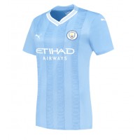 Manchester City Fußballbekleidung Heimtrikot Damen 2023-24 Kurzarm